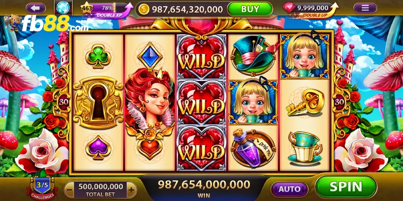 Ra mắt Queen Slots Game quy tụ những điểm đặc sắc